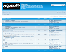 Tablet Screenshot of csjunkies.com